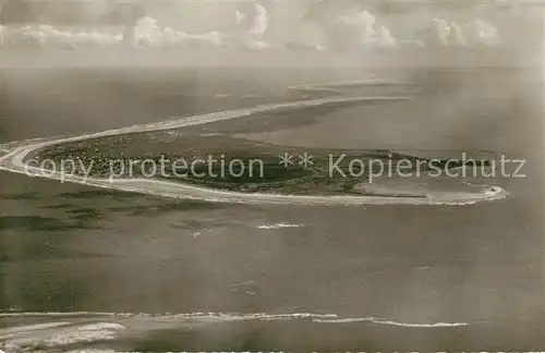 AK / Ansichtskarte Langeoog_Nordseebad Nordseeinsel Fliegeraufnahme aus 1000 m Hoehe Langeoog_Nordseebad