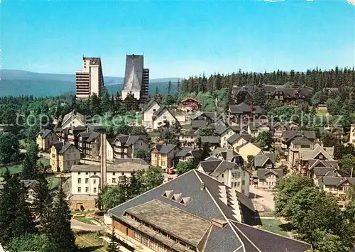 AK / Ansichtskarte Oberhof_Thueringen Blick zum Interhotel Panorama Oberhof Thueringen