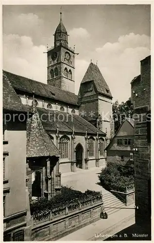 AK / Ansichtskarte ueberlingen_Bodensee Muenster  ueberlingen Bodensee