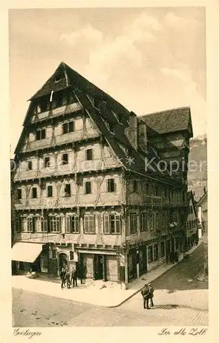 AK / Ansichtskarte Geislingen_Steige Der alte Zoll  Geislingen_Steige