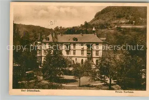 AK / Ansichtskarte Bad_Ditzenbach Neues Kurhaus Bad_Ditzenbach