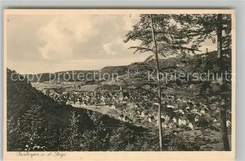 AK / Ansichtskarte Geislingen_Steige  Geislingen_Steige