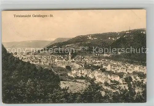 AK / Ansichtskarte Geislingen_Steige  Geislingen_Steige