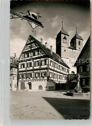 AK / Ansichtskarte Wiesensteig Marktplatz Wiesensteig