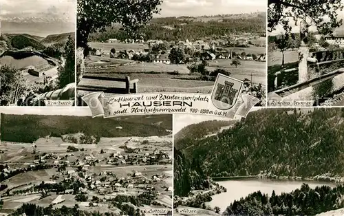 AK / Ansichtskarte Haeusern_Schwarzwald Kraftwerk Albsee Fliegeraufnahme Haeusern Schwarzwald