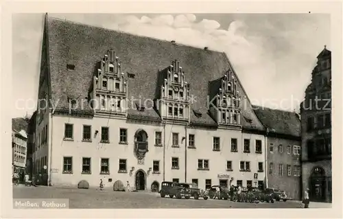 AK / Ansichtskarte Meissen_Elbe_Sachsen Rathaus Meissen_Elbe_Sachsen