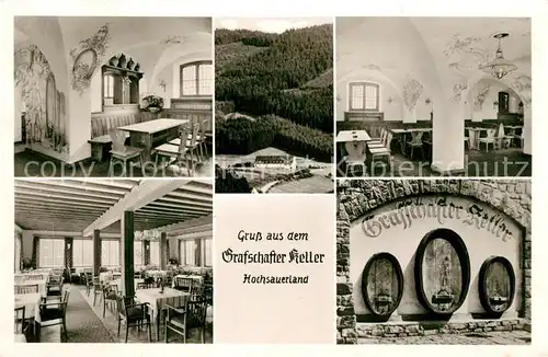 AK / Ansichtskarte Grafschaft_Sauerland Grafschafter Keller Grafschaft_Sauerland