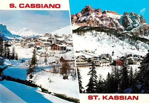 AK / Ansichtskarte San_Cassiano_Badia Panorama San_Cassiano_Badia