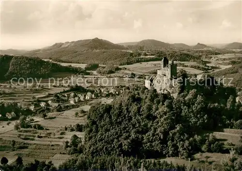 AK / Ansichtskarte Bad_Bergzabern Ritterburg Berwartstein Fliegeraufnahme Bad_Bergzabern