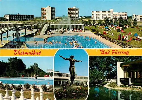 AK / Ansichtskarte Bad_Fuessing Thermalbad Kur und Wohnanlage Johannesbad Bad_Fuessing