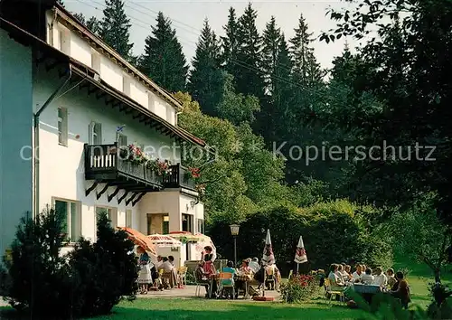 AK / Ansichtskarte Geigant Hotel Pension Rosshof Terrasse Geigant