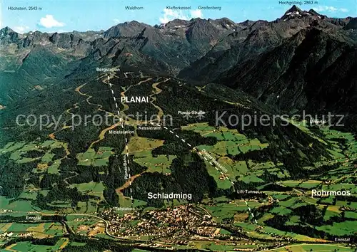 AK / Ansichtskarte Schladming_Obersteiermark Panorama in der Dachstein Tauernregion Schladming_Obersteiermark