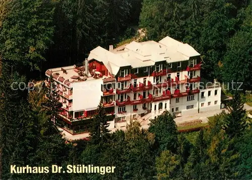 AK / Ansichtskarte Semmering_Niederoesterreich Kurhaus Dr Stuehlinger Fliegeraufnahme Semmering