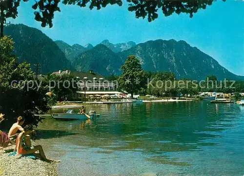 AK / Ansichtskarte Attersee Seehotel Burgau Attersee