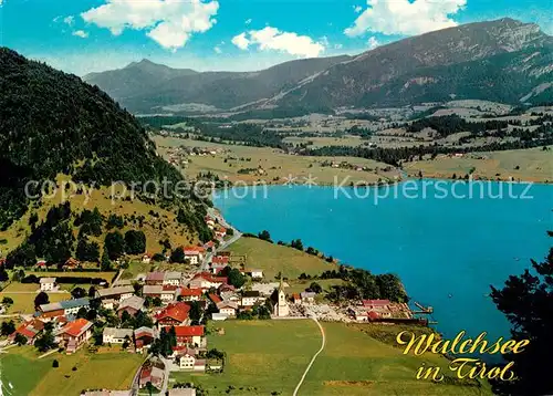 AK / Ansichtskarte Walchsee_Tirol Fliegeraufnahme Walchsee Tirol