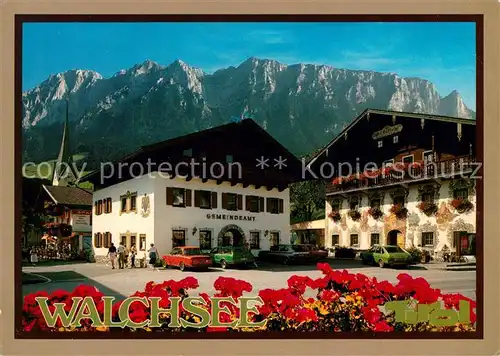 AK / Ansichtskarte Walchsee_Tirol Gemeindeamt Walchsee Tirol