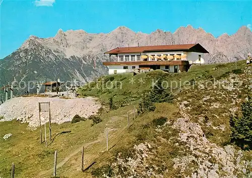 AK / Ansichtskarte Tirol_Region Berghaus Buchensteinwand mit Loferer Steinberge Tirol Region