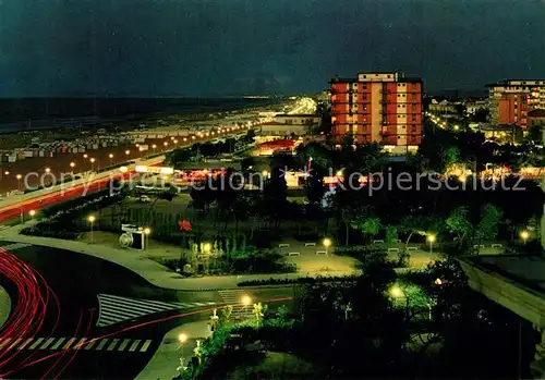 AK / Ansichtskarte Rimini Nachtaufnahme Strandpromenade Rimini