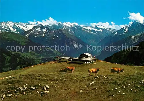 AK / Ansichtskarte Lungern Hotel Bellvue Alm Kuehe Lungern