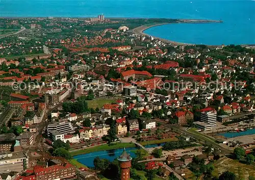 AK / Ansichtskarte Cuxhaven_Nordseebad Fliegeraufnahme Cuxhaven_Nordseebad