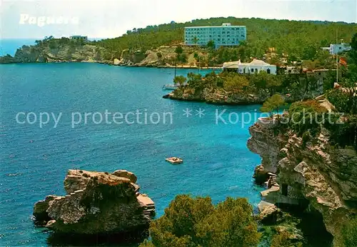 AK / Ansichtskarte Paguera_Mallorca_Islas_Baleares Steilkueste Paguera_Mallorca