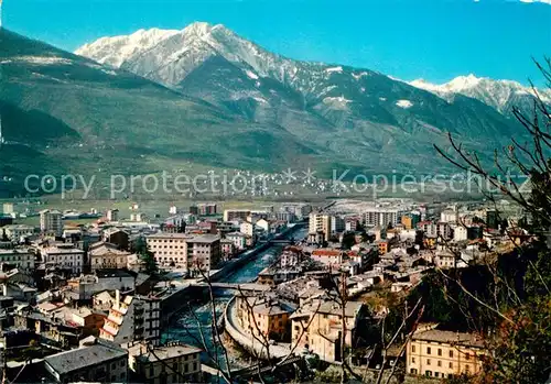 AK / Ansichtskarte Sondrio Veduta dei Ponti sul fiume Sondrio