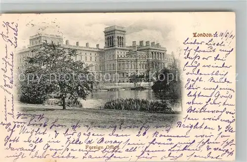 AK / Ansichtskarte London Foreign Office London