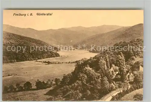AK / Ansichtskarte Guenterstal_Freiburg Panorama Guenterstal_Freiburg