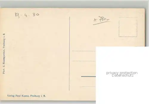 AK / Ansichtskarte Guenterstal_Freiburg Panorama Guenterstal_Freiburg