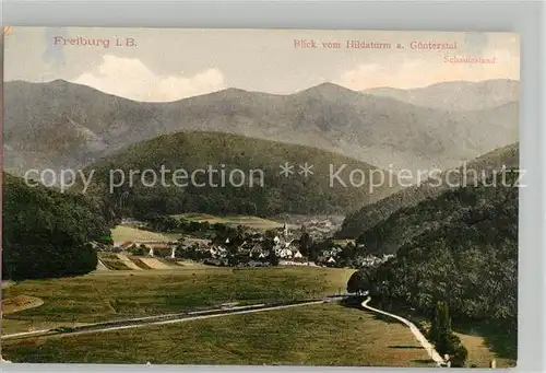 AK / Ansichtskarte Guenterstal_Freiburg Panorama Guenterstal_Freiburg
