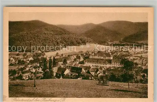 AK / Ansichtskarte Guenterstal_Freiburg Panorama Kirche Guenterstal_Freiburg