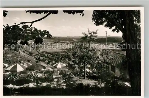 AK / Ansichtskarte Tuebingen Wald Cafe Spitzberg Panorama Tuebingen