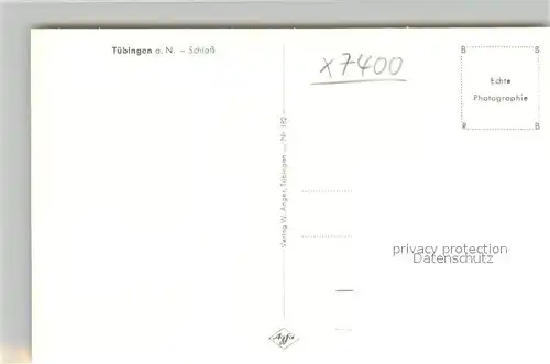 AK / Ansichtskarte Tuebingen Schloss Tuebingen