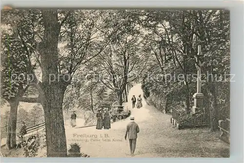 AK / Ansichtskarte Freiburg_Breisgau Schlossberg Kreuz Freiburg Breisgau