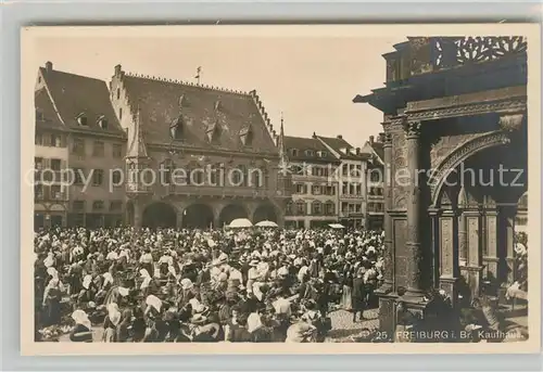 AK / Ansichtskarte Freiburg_Breisgau Kaufhaus  Freiburg Breisgau
