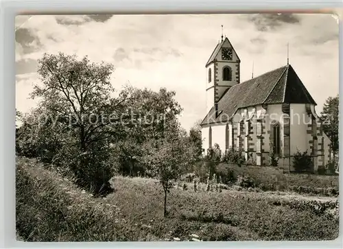 AK / Ansichtskarte Derendingen_ Tuebingen Kirche Derendingen  Tuebingen