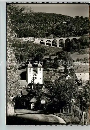 AK / Ansichtskarte Wiesensteig Bahnviadukt Wiesensteig