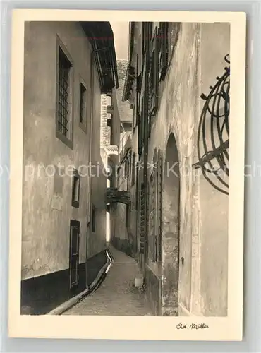 AK / Ansichtskarte Freiburg_Breisgau Altstadtgasse Freiburg Breisgau