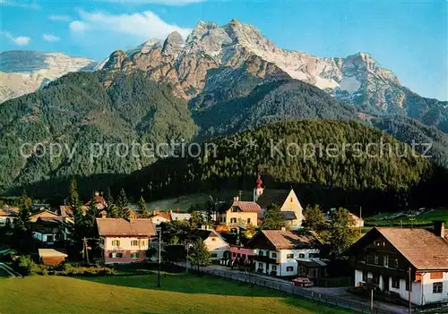 AK / Ansichtskarte Waidring_Tirol mit Loferer Steinberge Waidring Tirol