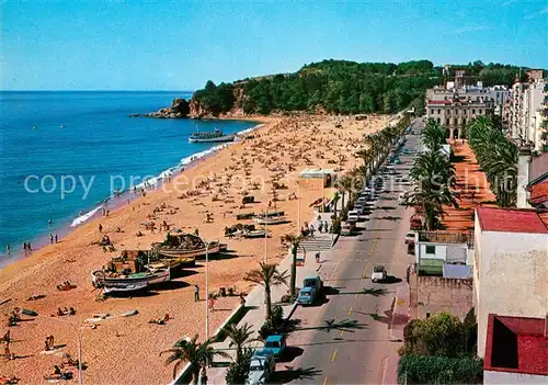 AK / Ansichtskarte Lloret_de_Mar Paseo y Playa Lloret_de_Mar