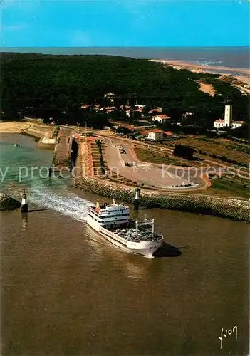 AK / Ansichtskarte Verdon sur Mer_Le Port Bloc Vue aerienne Verdon sur Mer_Le