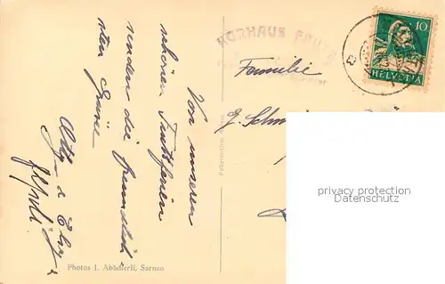 AK / Ansichtskarte Blausee Mitholz Frutt Blausee Mitholz