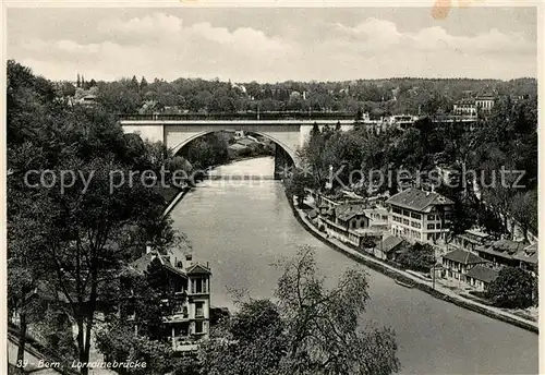 AK / Ansichtskarte Bern_BE Lorrainebruecke Bern_BE