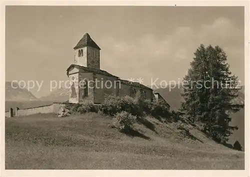 AK / Ansichtskarte Lenzerheide_GR Marienkirche bei Lenz Lenzerheide GR