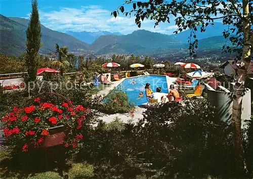 AK / Ansichtskarte Breganzona_Lugano Vita Sanotel Pool Breganzona Lugano