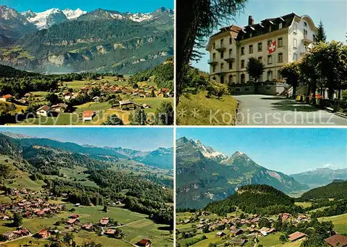 AK / Ansichtskarte Hasliberg_Hohfluh Hotel Schweizerhof Fliegeraufnahmen Hasliberg Hohfluh