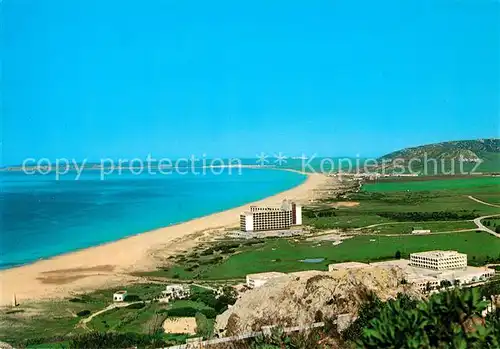 AK / Ansichtskarte Cadiz_Andalucia Fliegeraufnahme Zahara de los Atunes Cadiz Andalucia