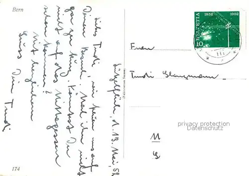 AK / Ansichtskarte Bern_BE  Bern_BE