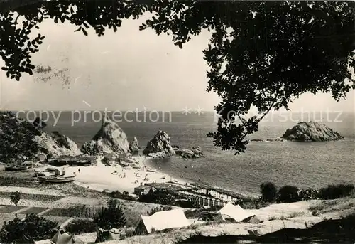 AK / Ansichtskarte Tossa_de_Mar Playa de Sa Mar Menuda Tossa_de_Mar