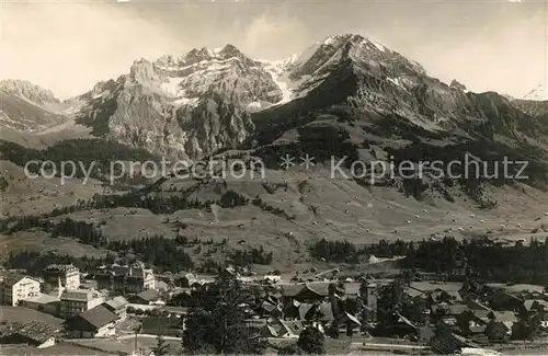 AK / Ansichtskarte Adelboden mit Kleinlonner Grosslonner Tschingelhorn Adelboden